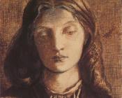 但丁加百利罗塞蒂 - Portrait of Elizabeth Siddal